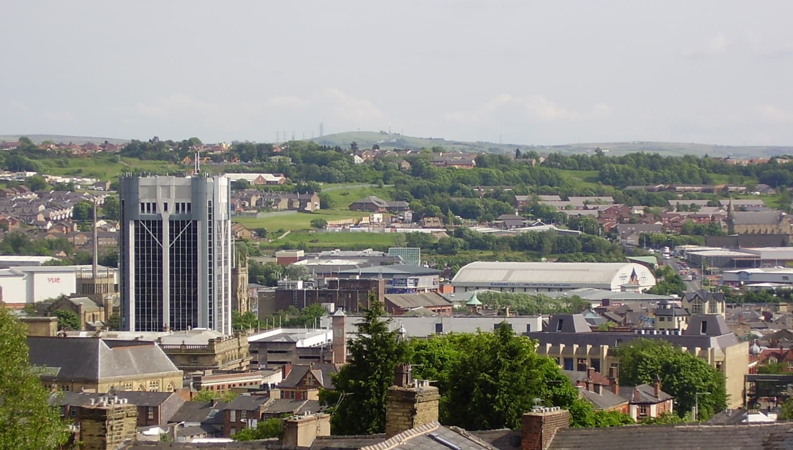 Blackburn skyline