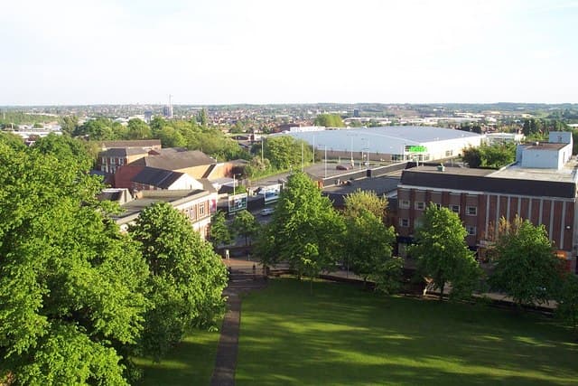 Cannock skyline