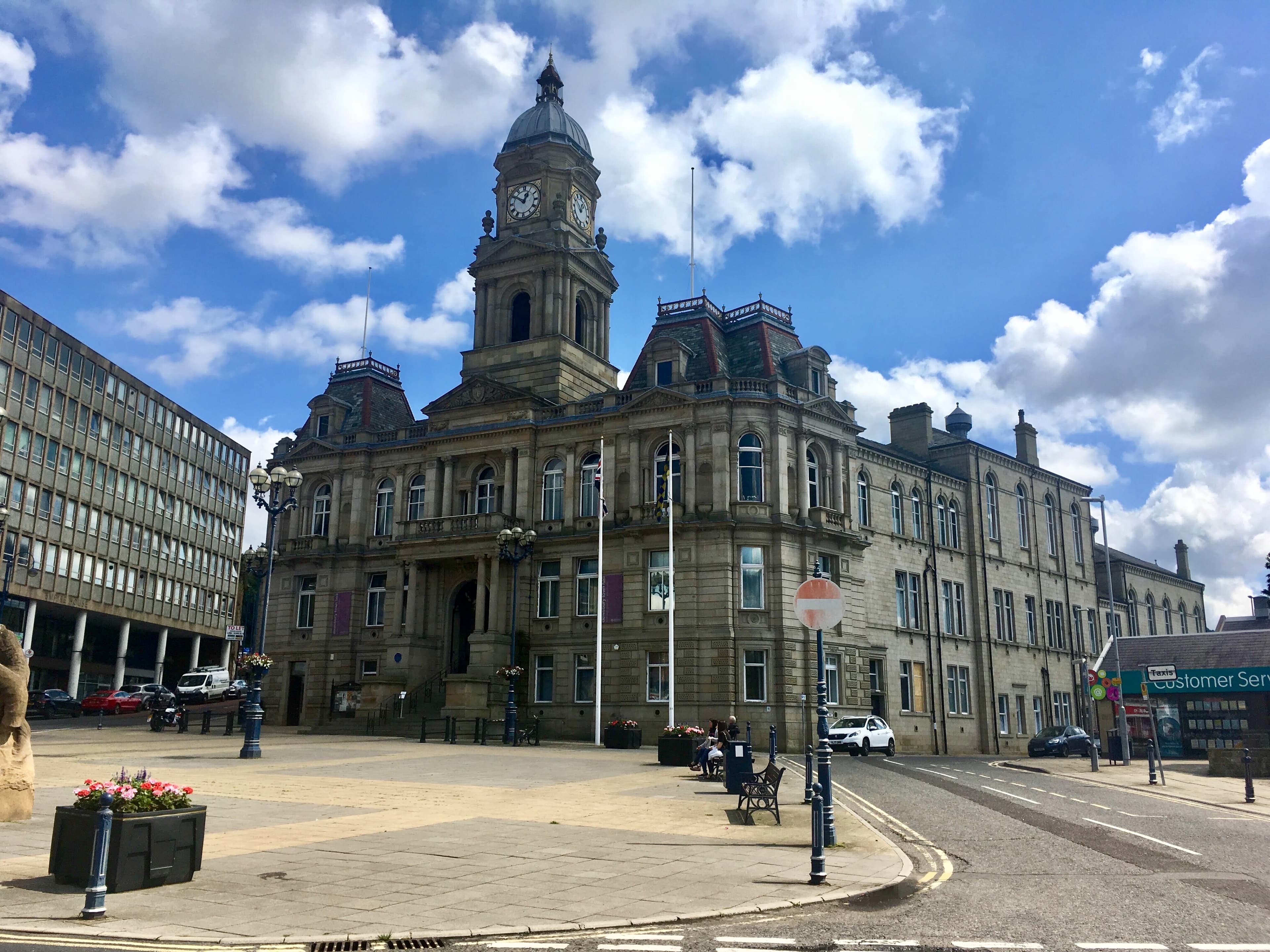 Dewsbury skyline