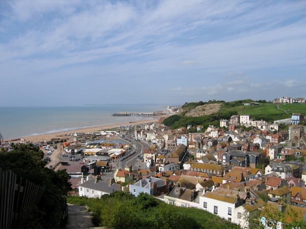 Hastings skyline