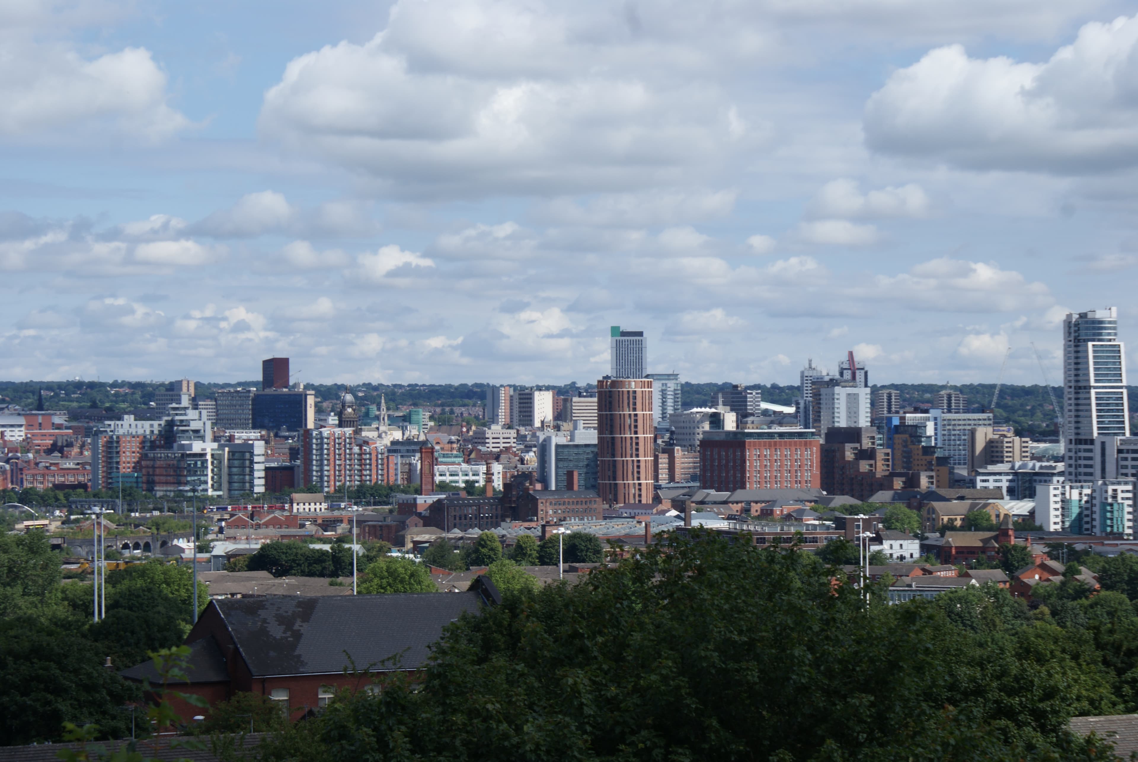 Leeds skyline