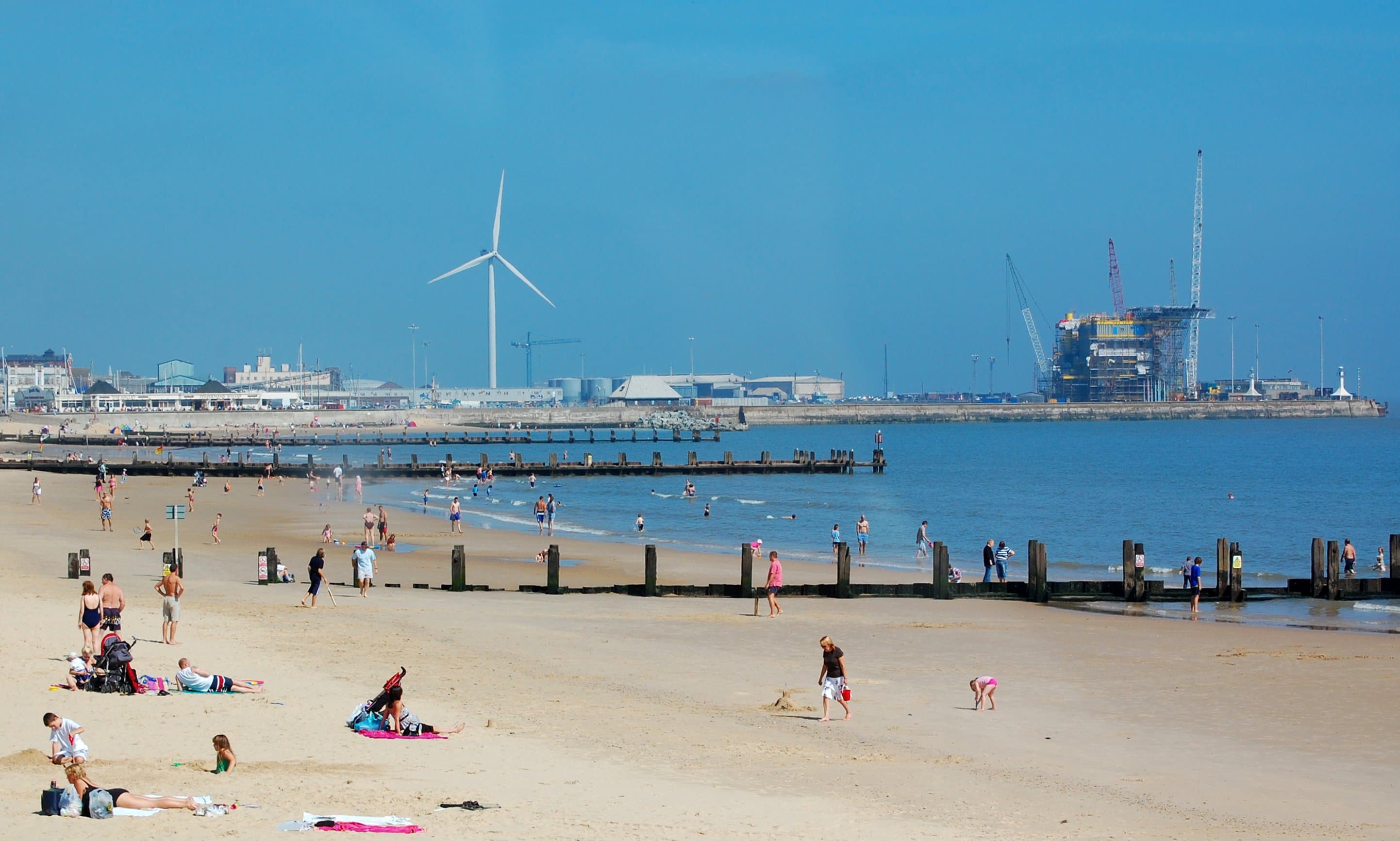 Lowestoft skyline