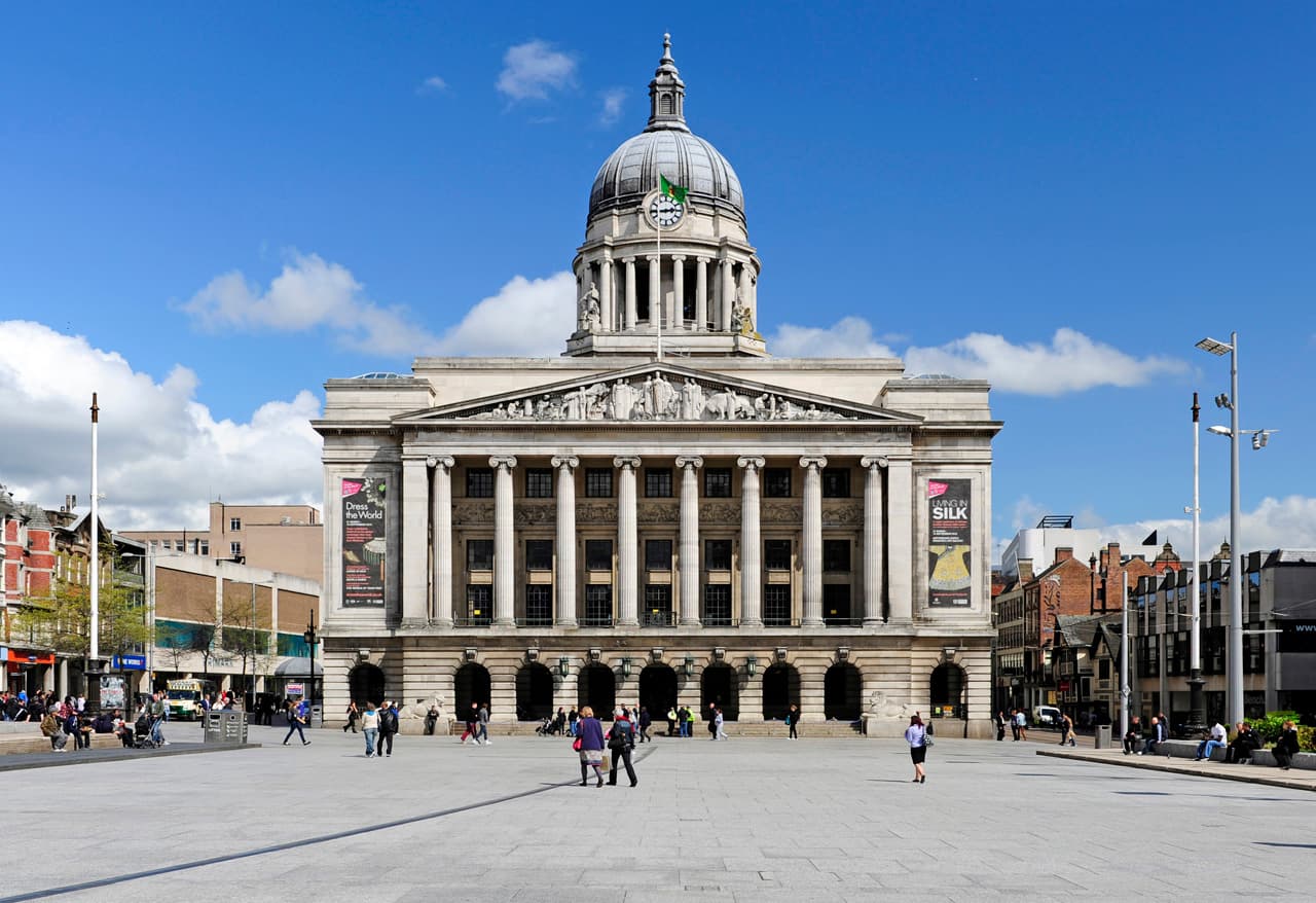 Nottingham skyline