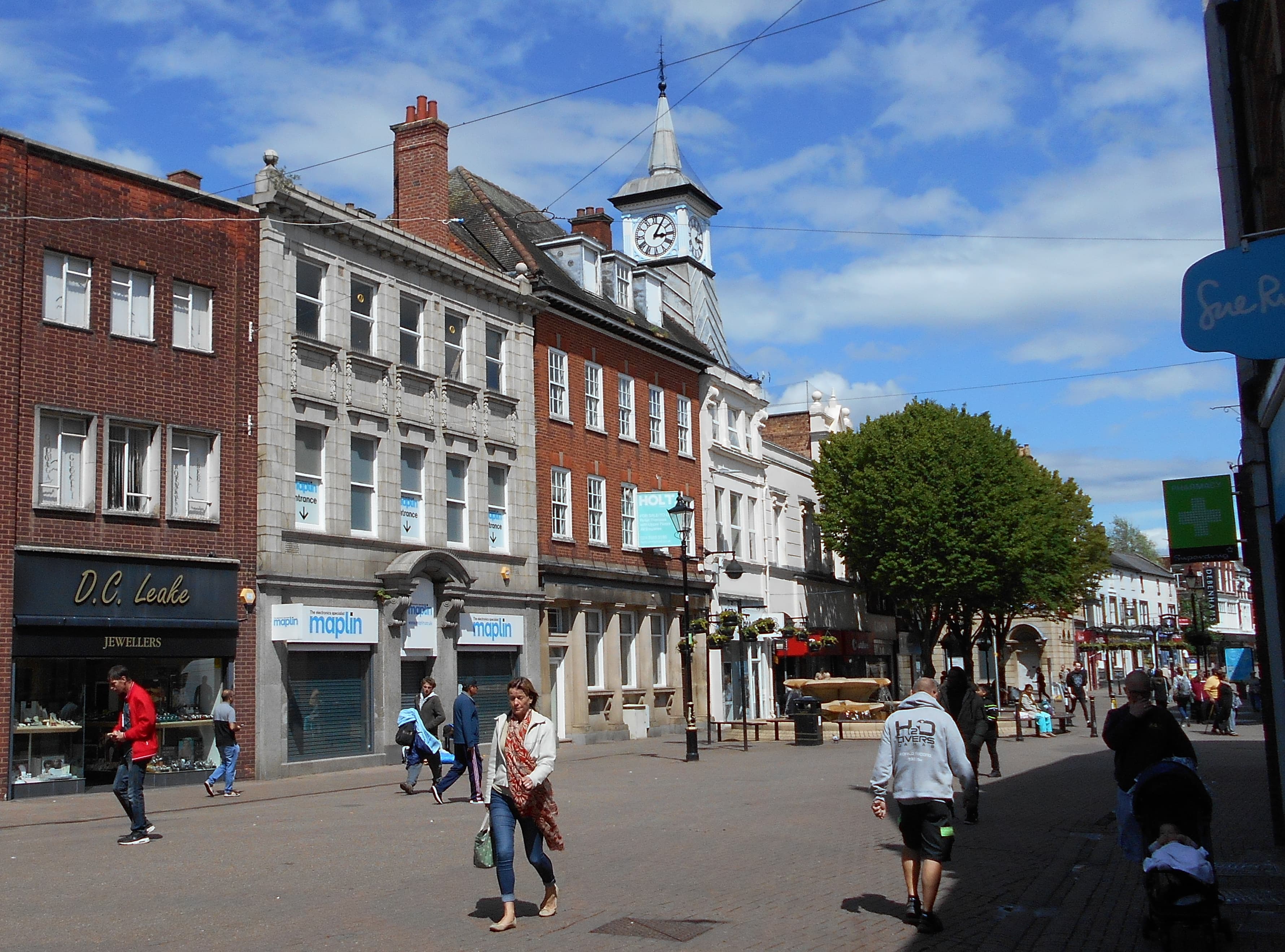 Nuneaton skyline