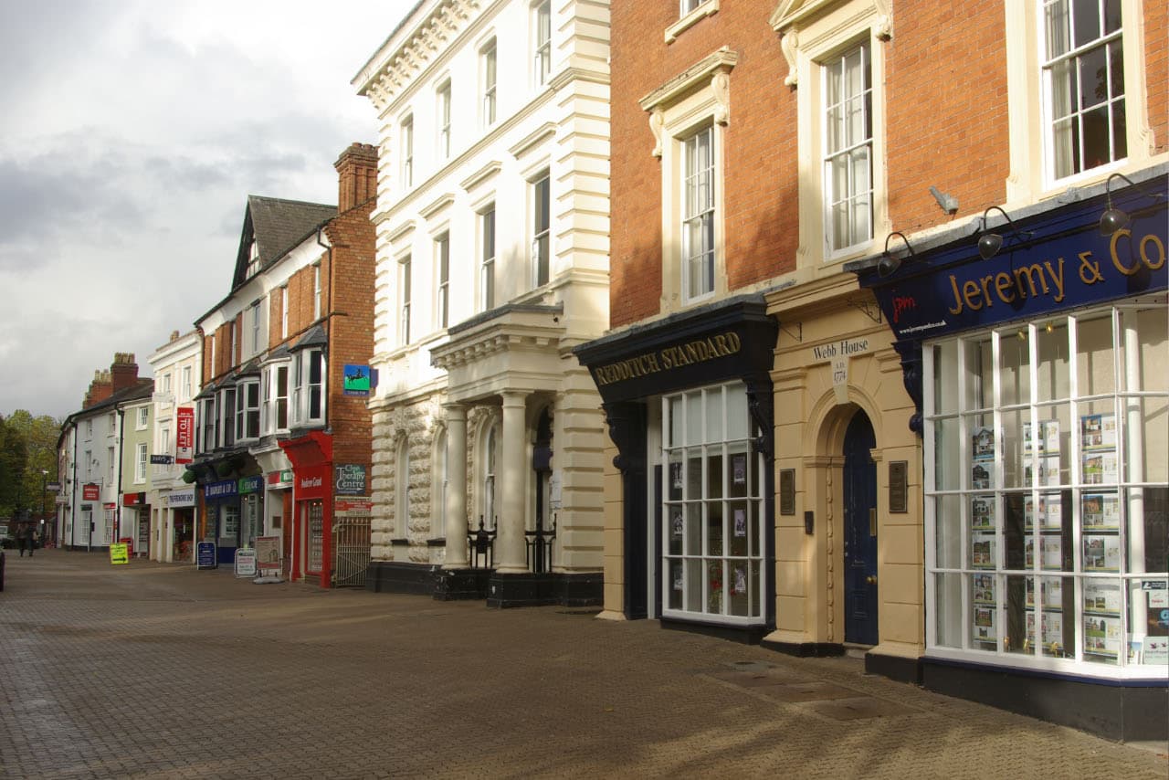 Redditch skyline