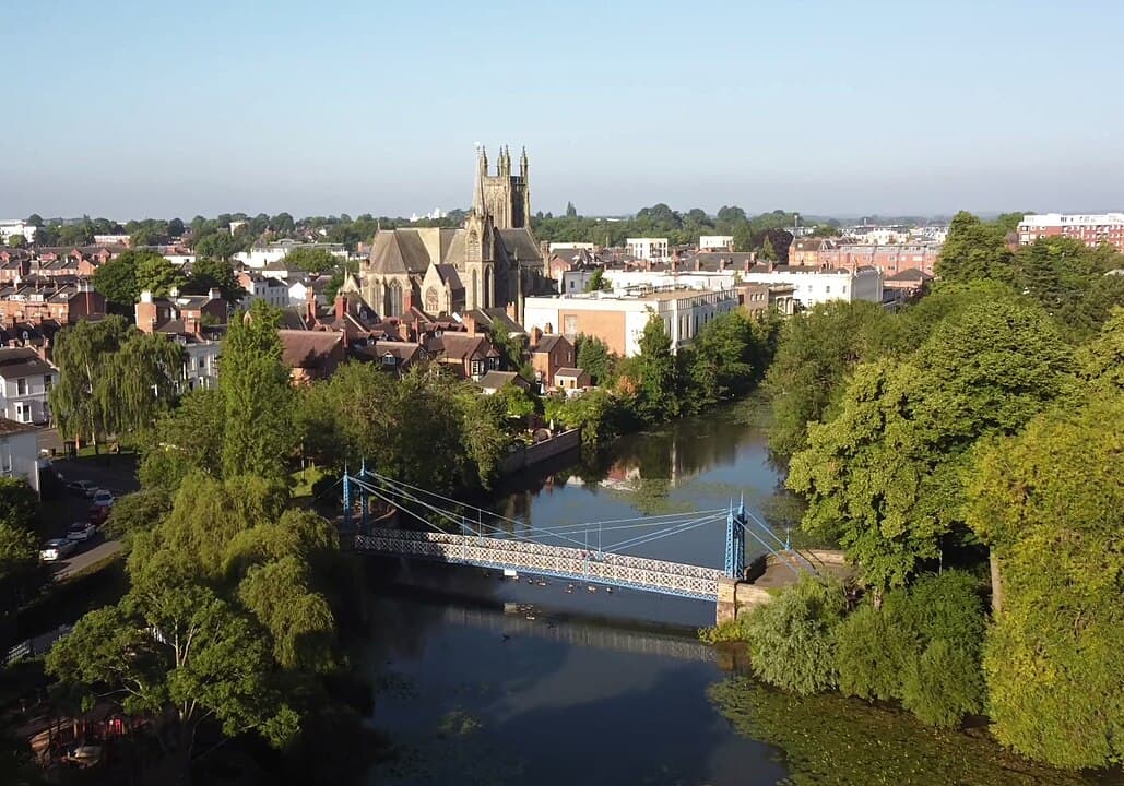 Royal Leamington Spa skyline