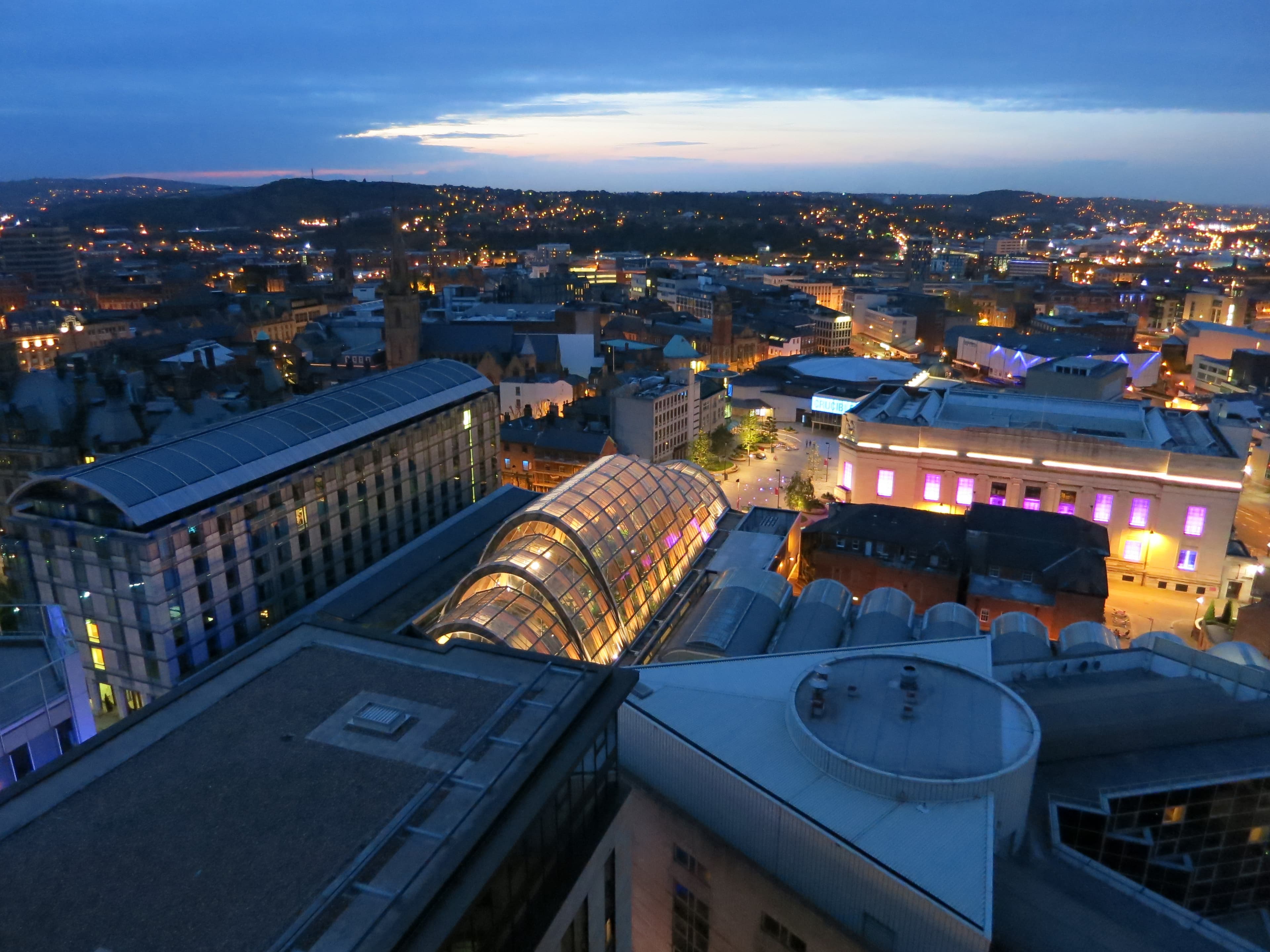 Sheffield skyline