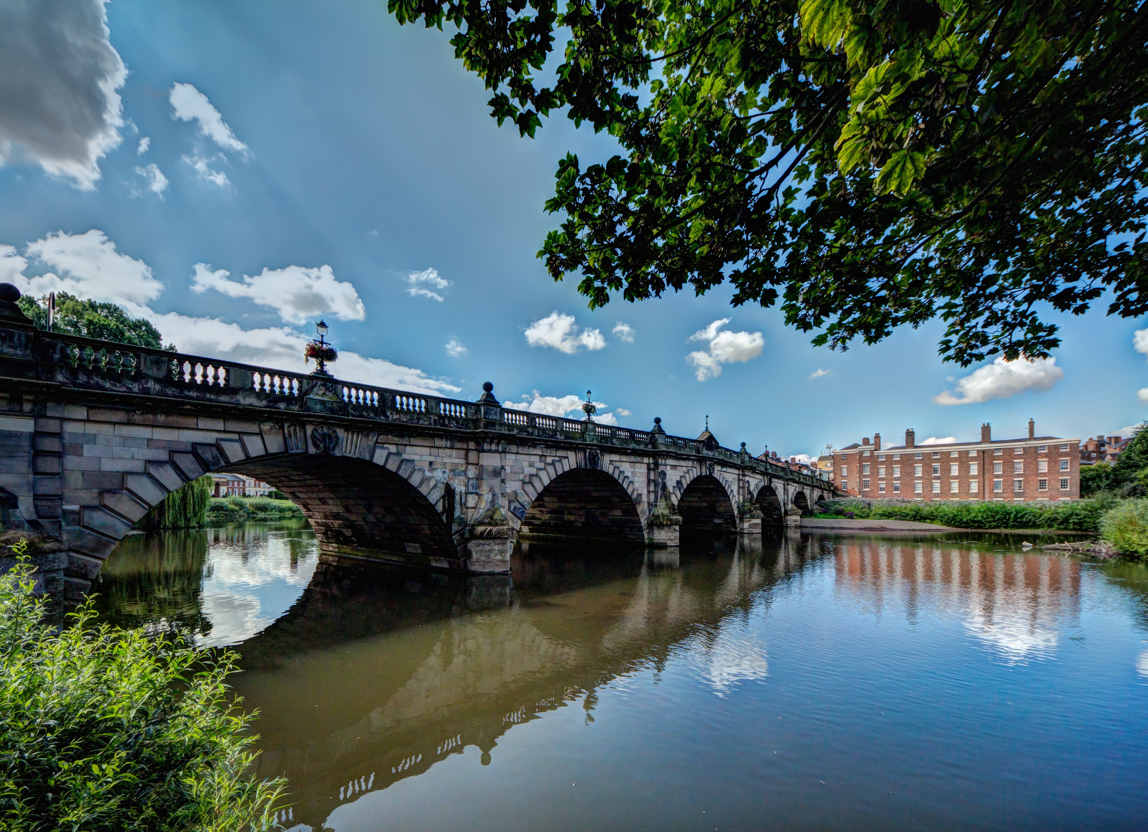 Shrewsbury skyline