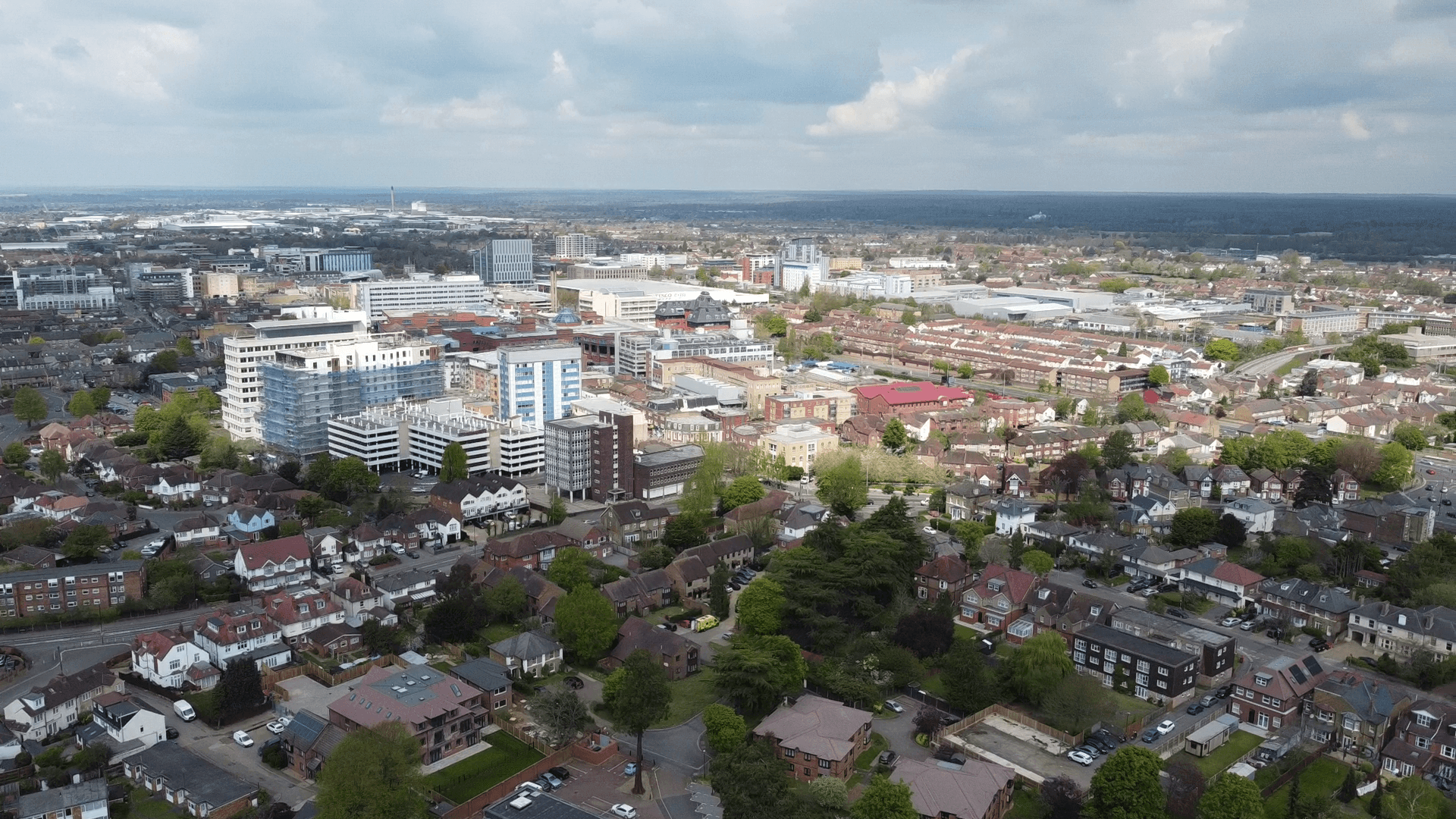 Slough skyline