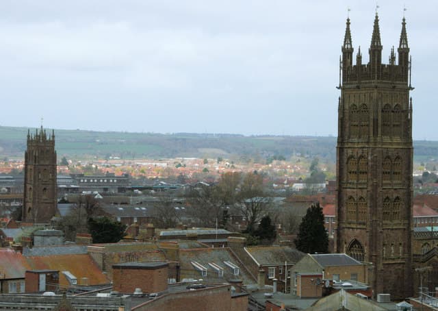 Taunton skyline