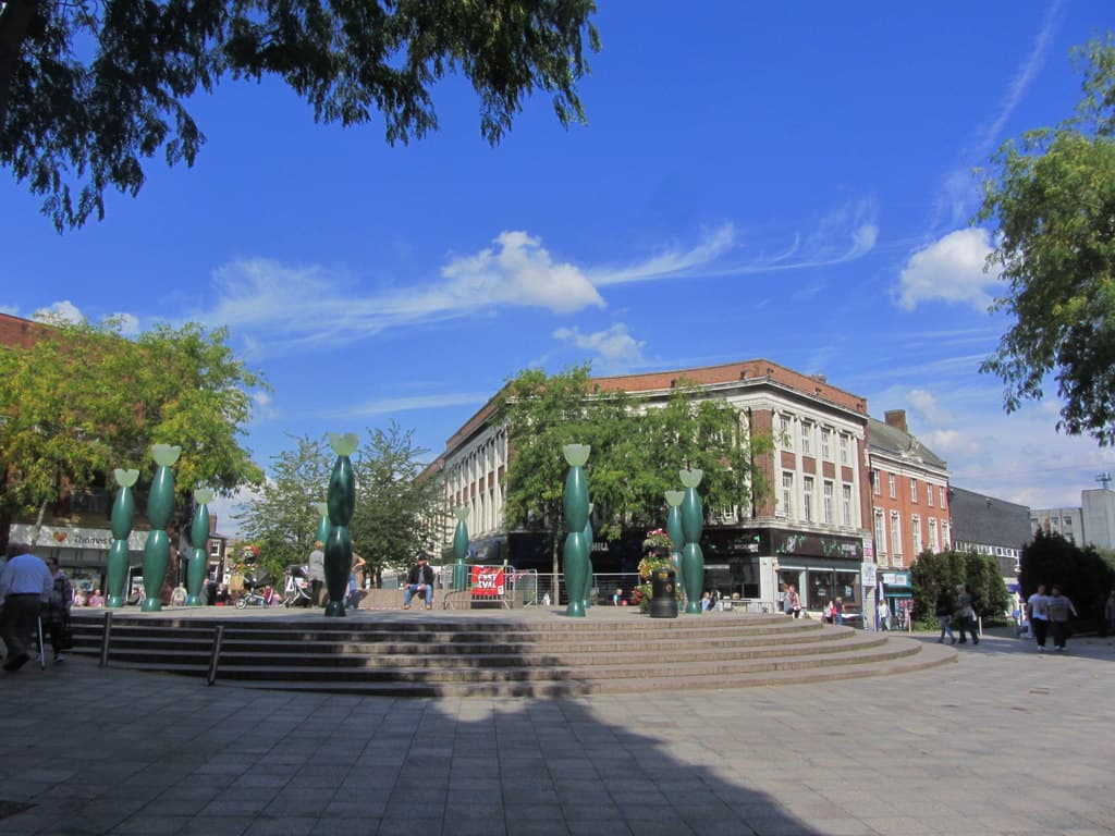 Warrington skyline