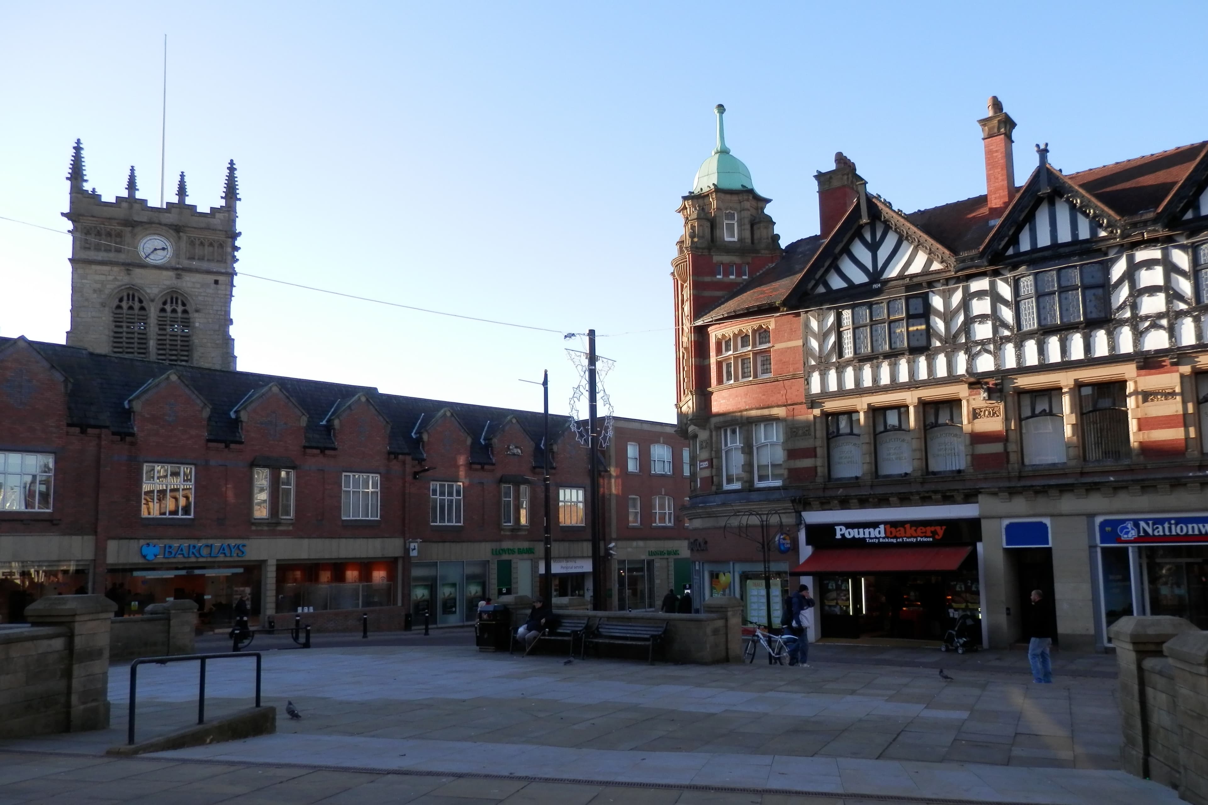 Wigan skyline